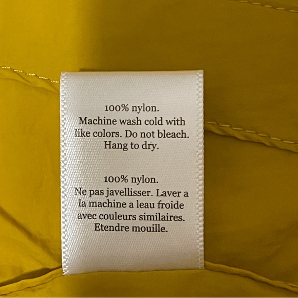 Publish Snap Front Phil Sunshine Windbreaker Jacket Yellow Gold Men's Size Large - Picture 8 of 8